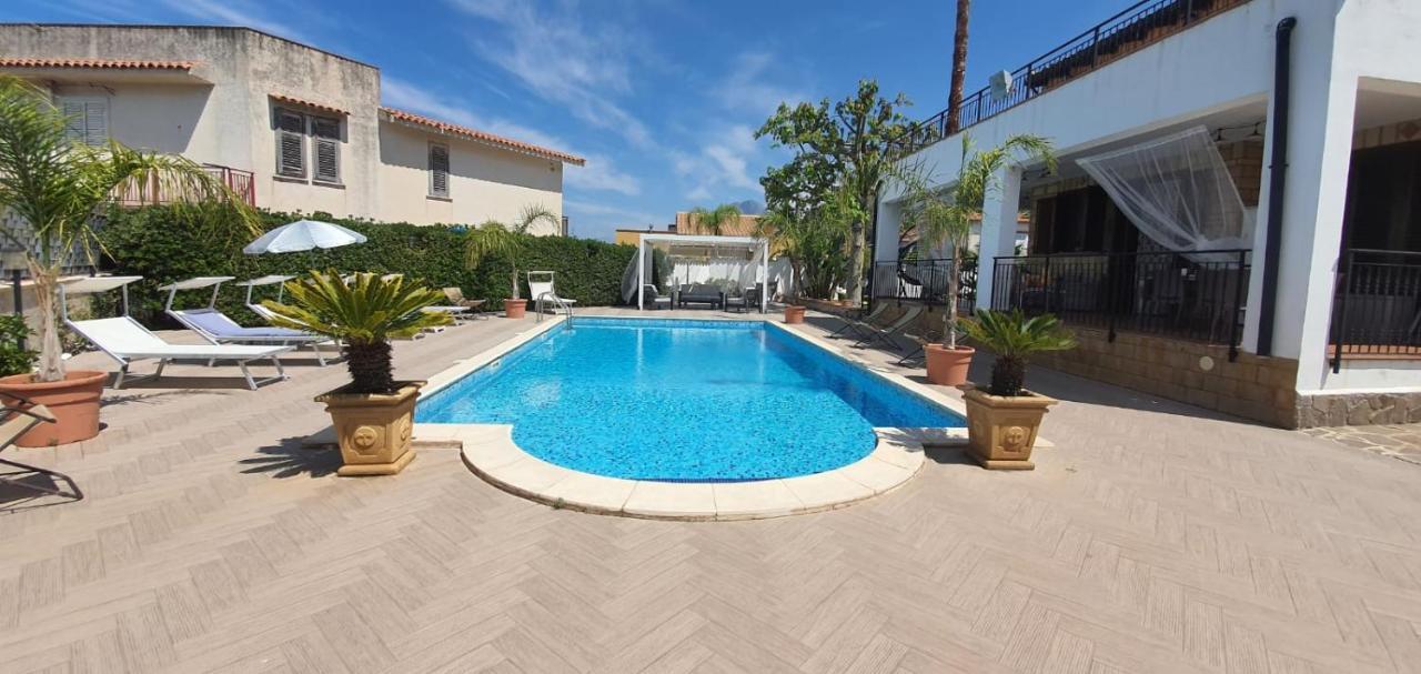Villa Marianna Con Piscina Privata Ampi Spazi Esterni E Wifi Free Trabia Eksteriør billede