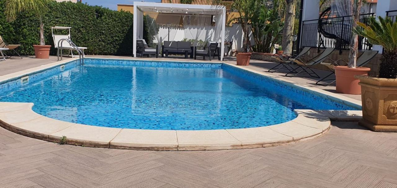 Villa Marianna Con Piscina Privata Ampi Spazi Esterni E Wifi Free Trabia Eksteriør billede