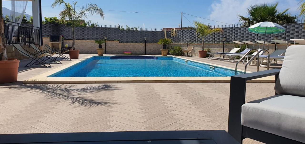 Villa Marianna Con Piscina Privata Ampi Spazi Esterni E Wifi Free Trabia Eksteriør billede