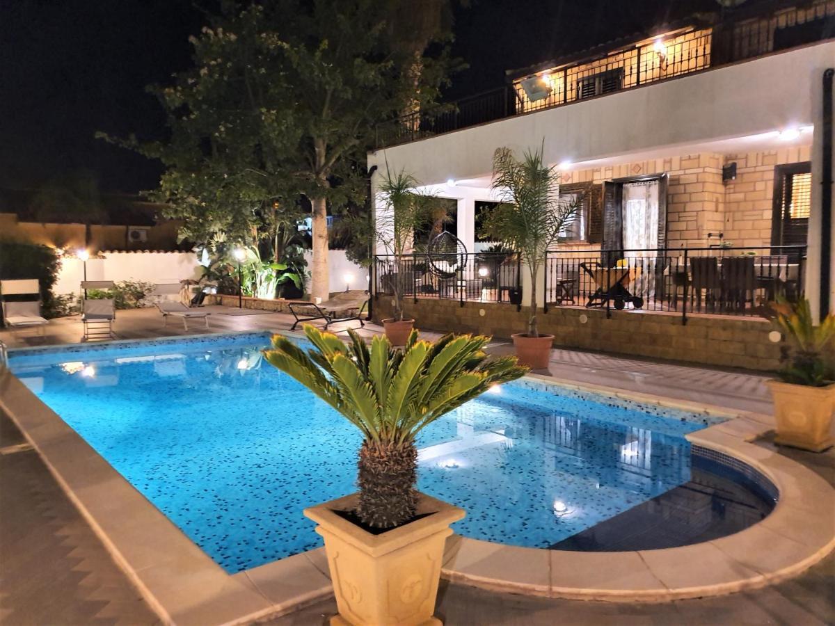Villa Marianna Con Piscina Privata Ampi Spazi Esterni E Wifi Free Trabia Eksteriør billede